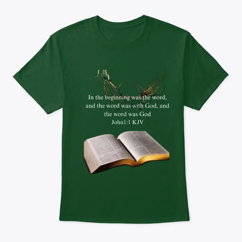 Divine Word: John 1:1 KJV T-Shirt