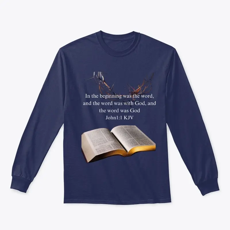 Divine Word: John 1:1 KJV T-Shirt