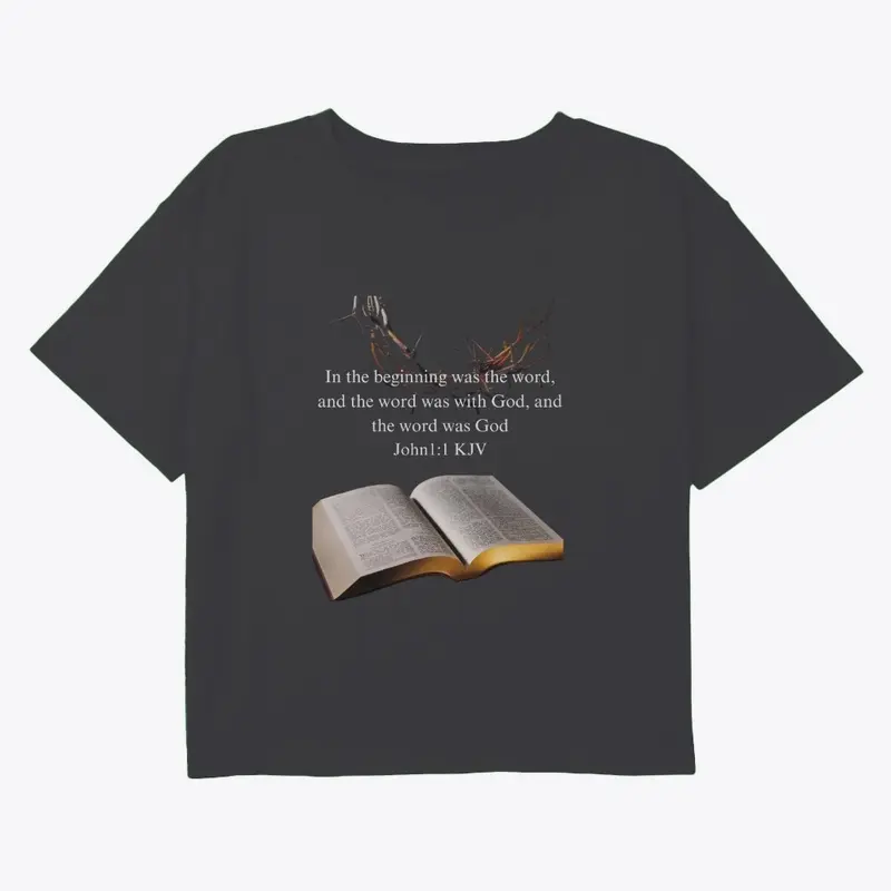 Divine Word: John 1:1 KJV T-Shirt