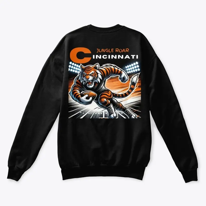 "Jungle Roar Cincinnati T-Shirt Design"